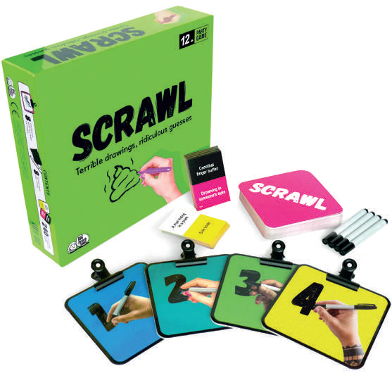 Scrawl (Kid Friendly Version) (T.O.S.) -  Big Potato Games